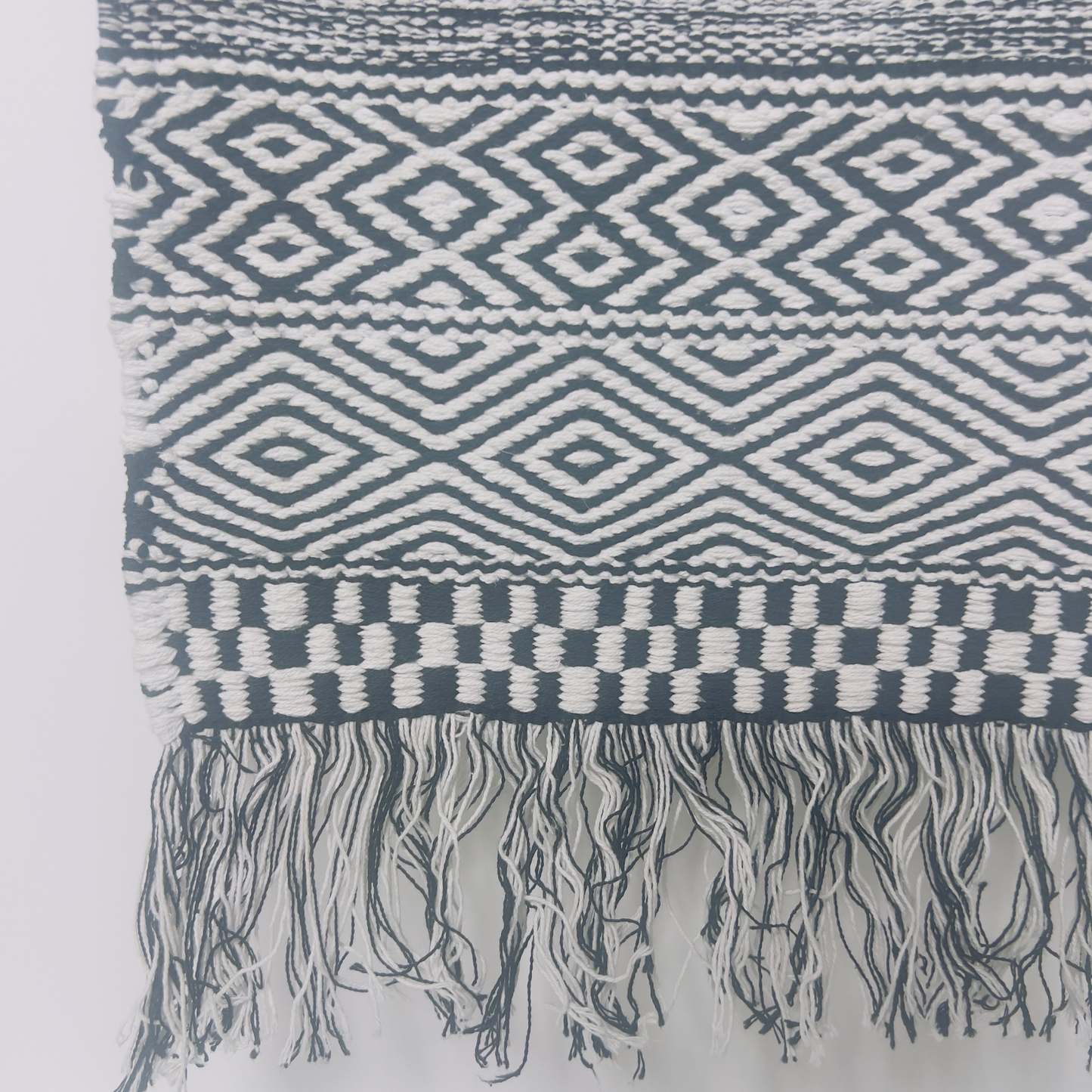 Monochrome Diamond 6 Seater Runner