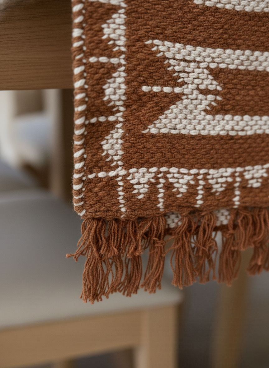 Brick Table Runner - Premium Home Decor by Moraari