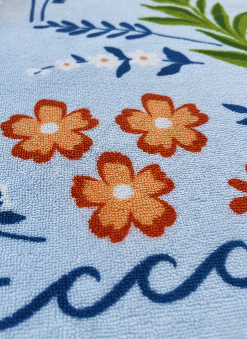 Tropical Shoreline Beach Towel - Premium Home Decor by Moraari