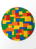Play-Block Braided Placemat - Set of 2 - Premium Home Decor by Moraari