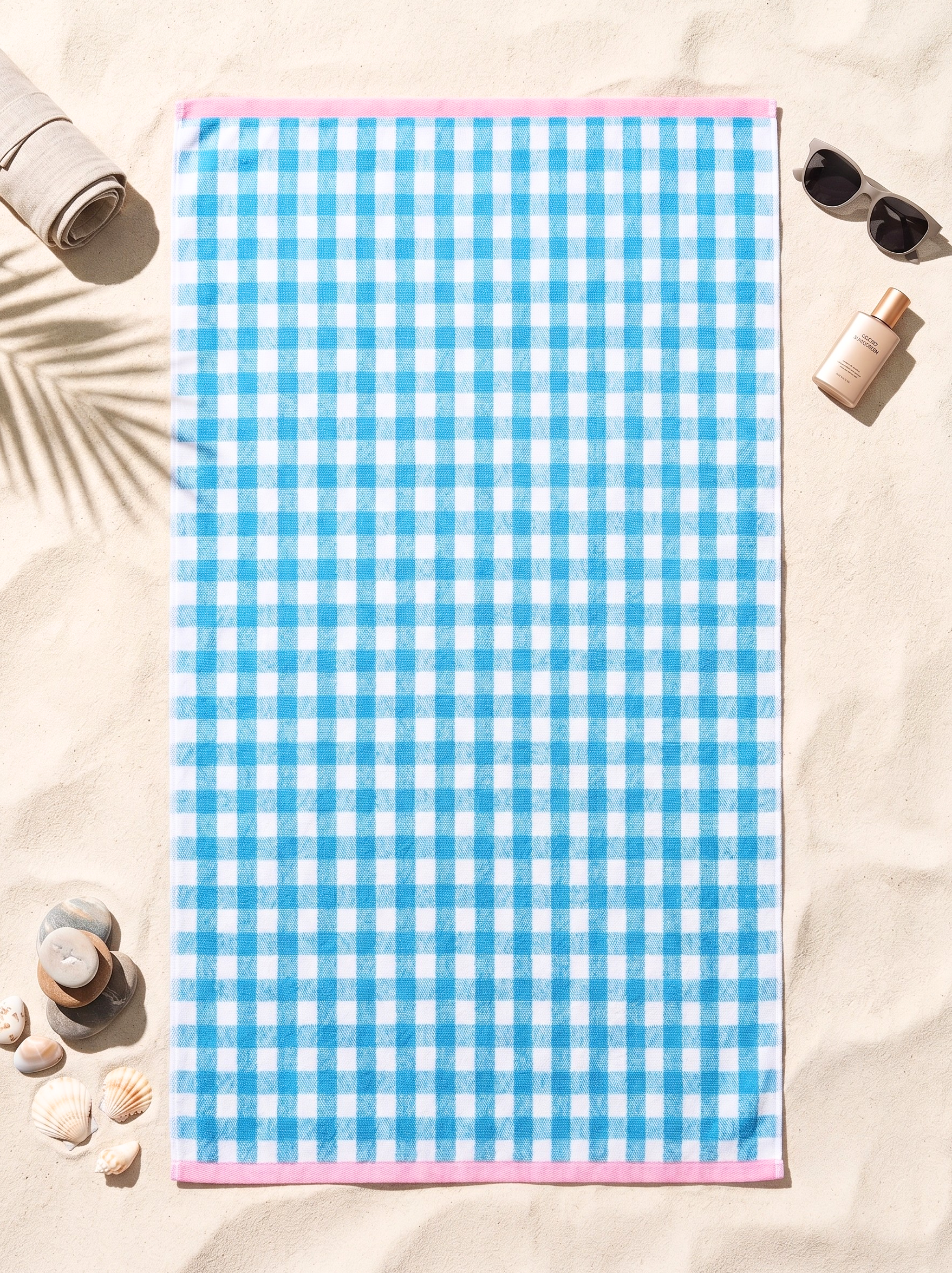 Ocean Blush Beach Towel