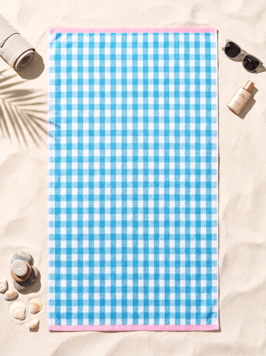 Ocean Blush Beach Towel