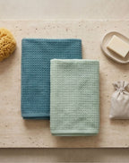 Coastal Waffle Towel - Set of 2 Bath