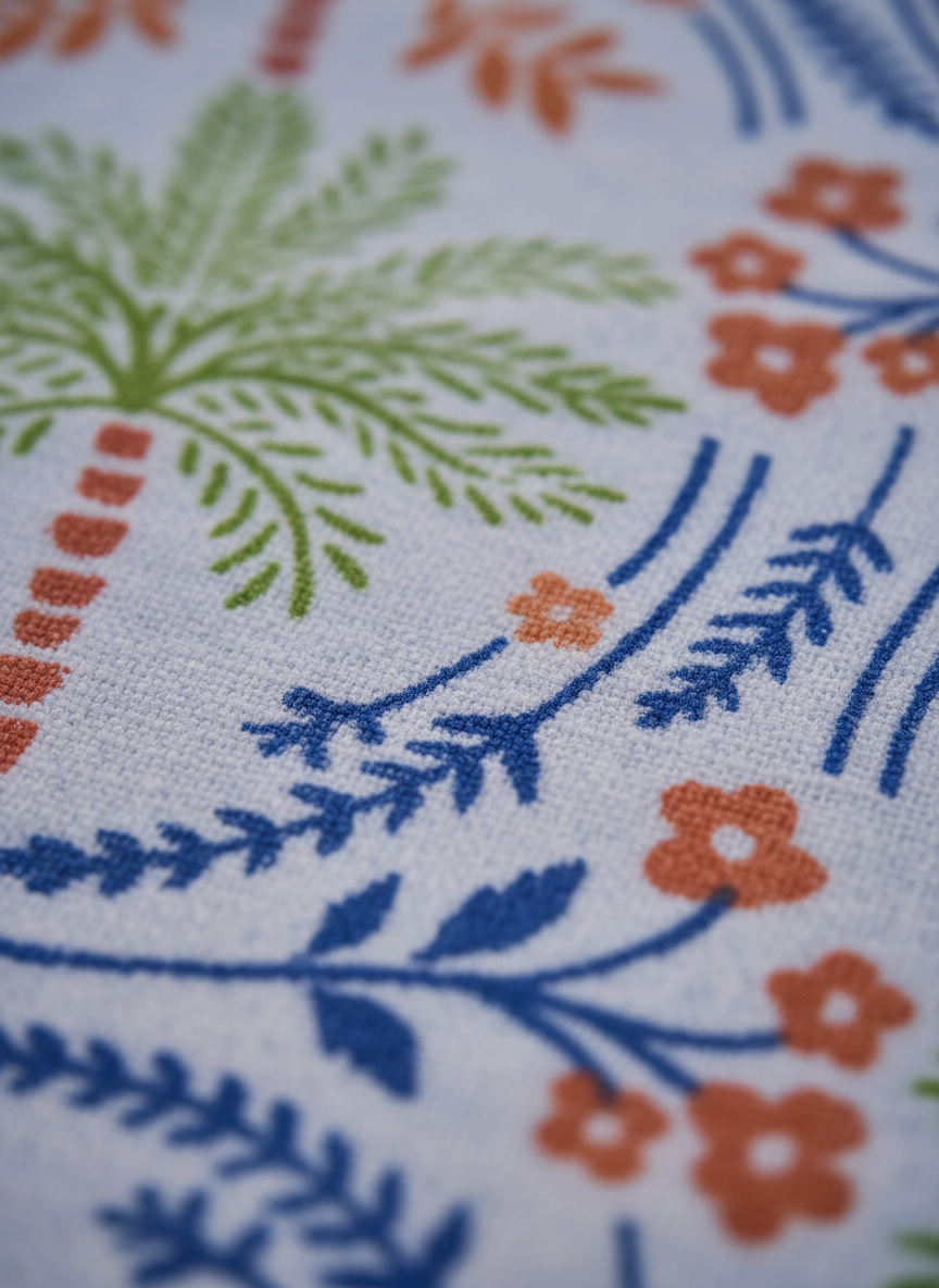 Island Palm Beach Towel - Premium Home Decor by Moraari