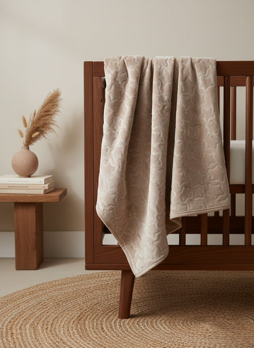 Cloud Soft Pebble Baby Blanket - Premium Home Decor by Moraari