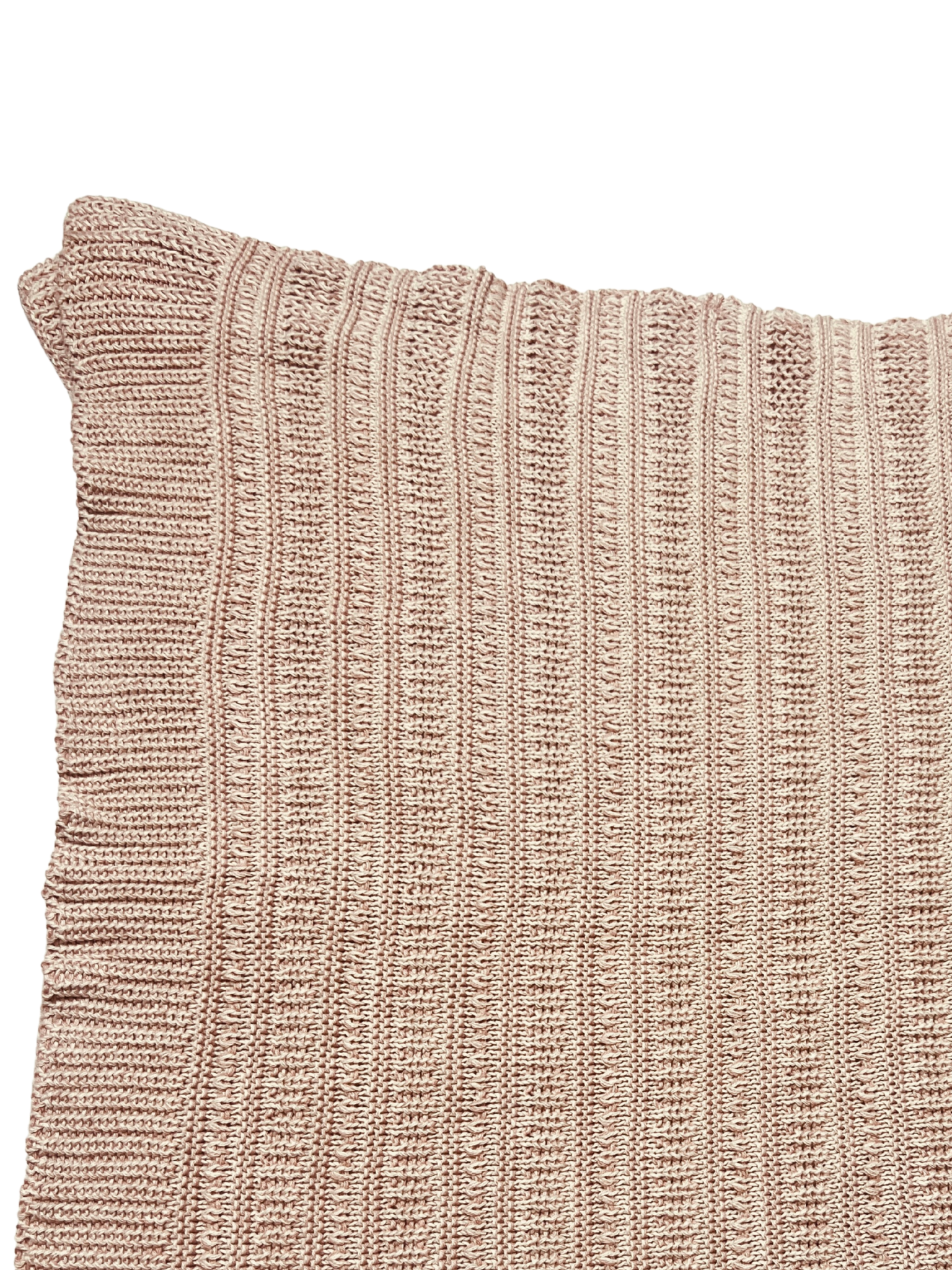 Padma Rosé Throw - Cotton - Premium Home Decor by Moraari
