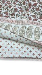 Gulaab Jaal AC Quilt - Mulmul - Premium Home Decor by Moraari