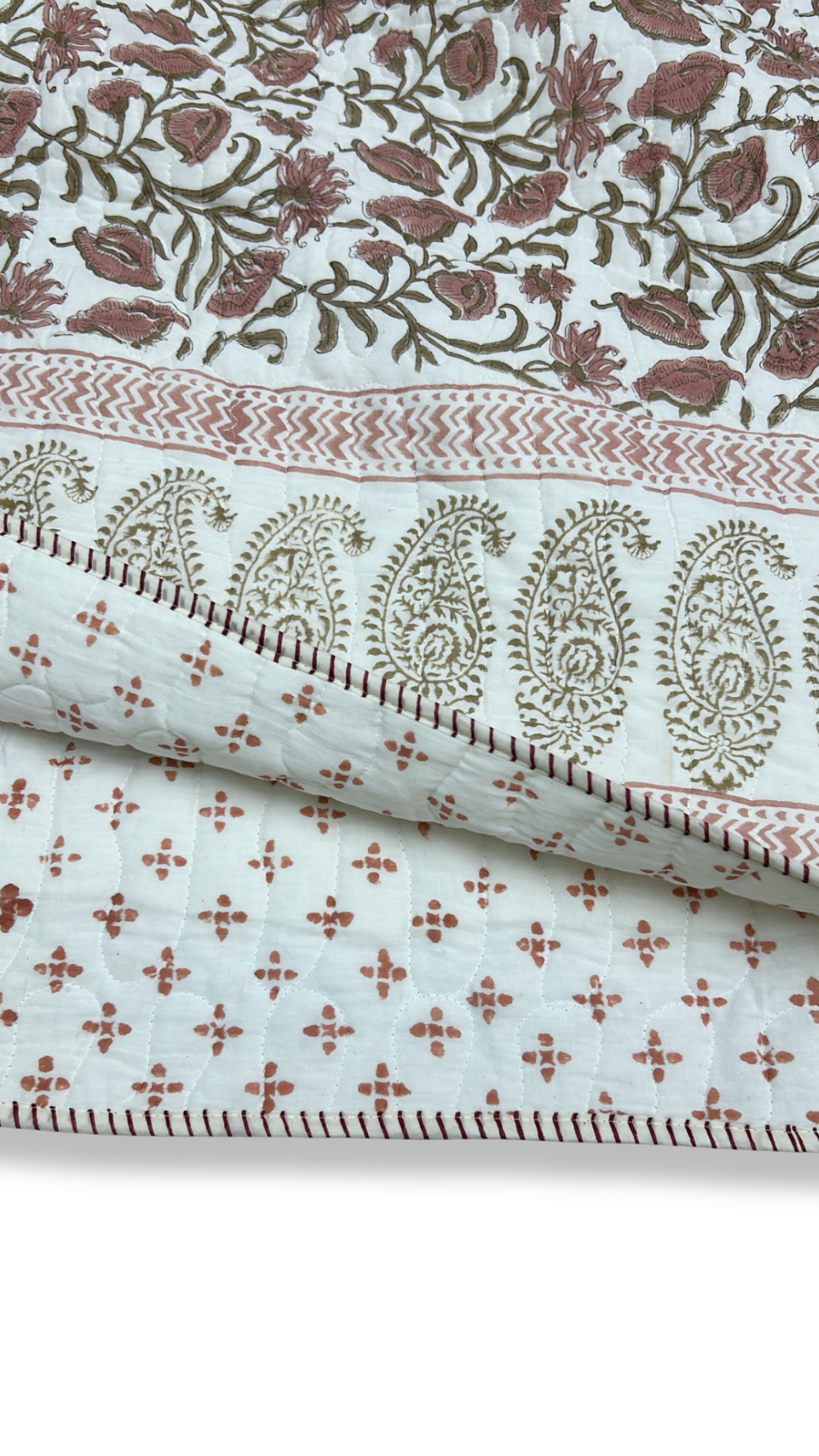 Gulaab Jaal AC Quilt - Mulmul - Premium Home Decor by Moraari