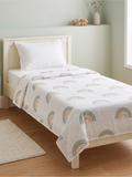 Rainbow Kids 3D Dohar - Mulmul - Premium Home Decor by Moraari