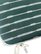 Veridian Stria Chair Pad - Premium Home Decor by Moraari
