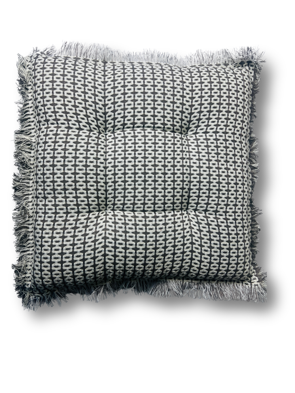 Zahara Fringe Floor Cushion - Premium Home Decor by Moraari