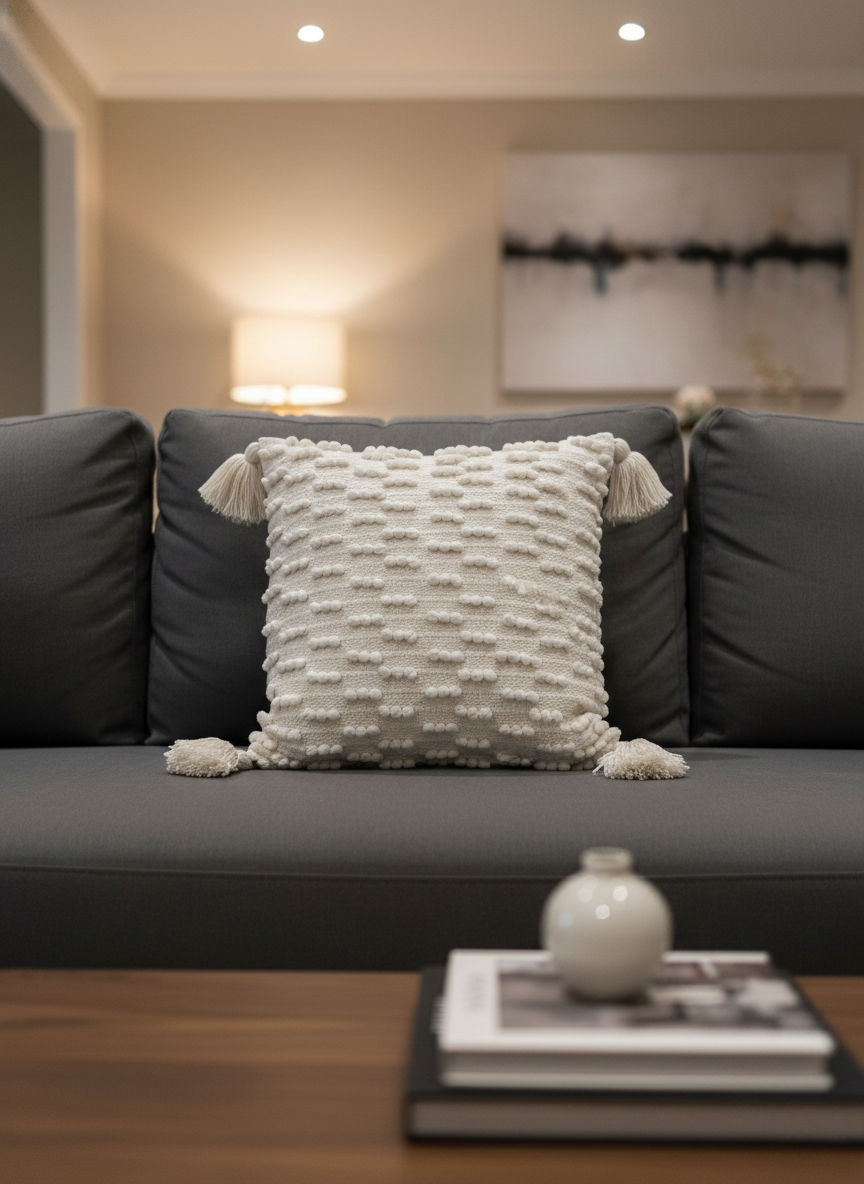 Chandni Weave Cushion Cover - Premium Home Decor by Moraari