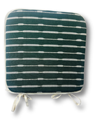 Veridian Stria Chair Pad - Premium Home Decor by Moraari
