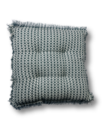 Honeycomb Tassel Floor Cushion - Premium Home Decor by Moraari