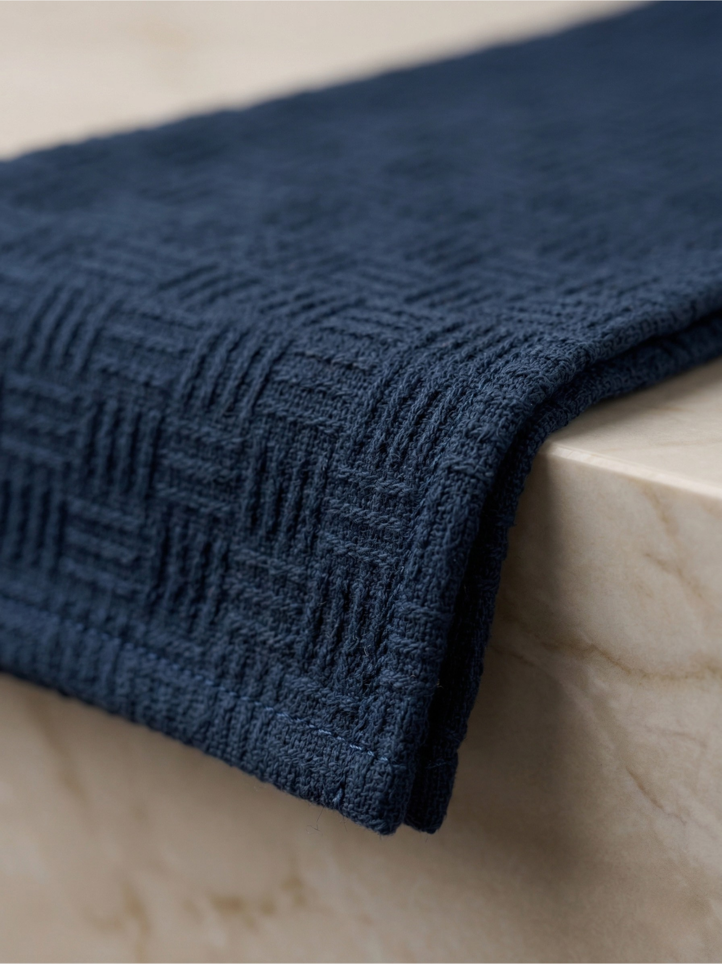 Indigo & Ivory Kitchen Towels - Set of 2 - Premium Home Decor by Moraari