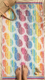 Ananas Jacquard Bath Towel - Premium Home Decor by Moraari