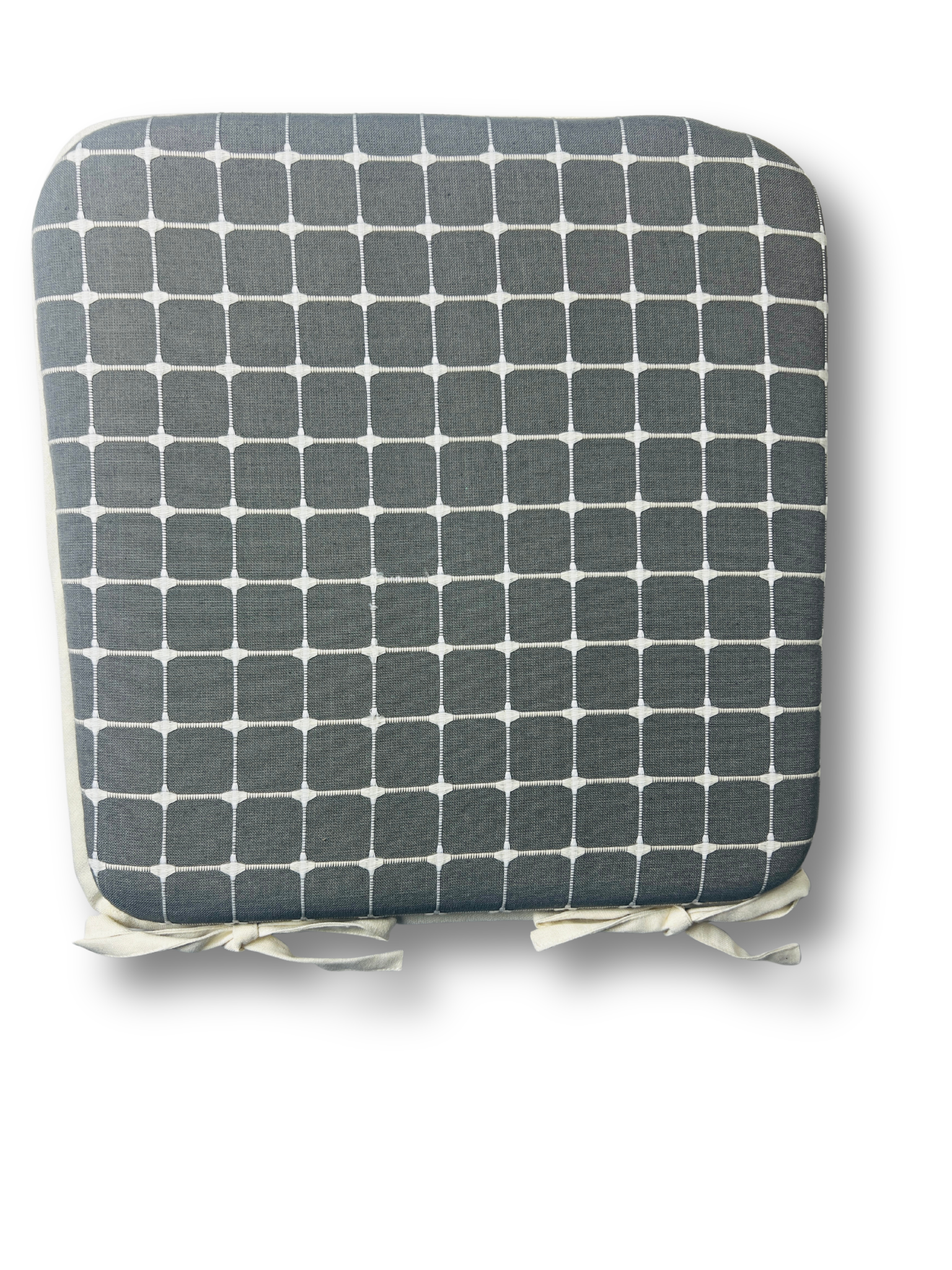 Pebble Lattice Chair Pad - Premium Home Decor by Moraari