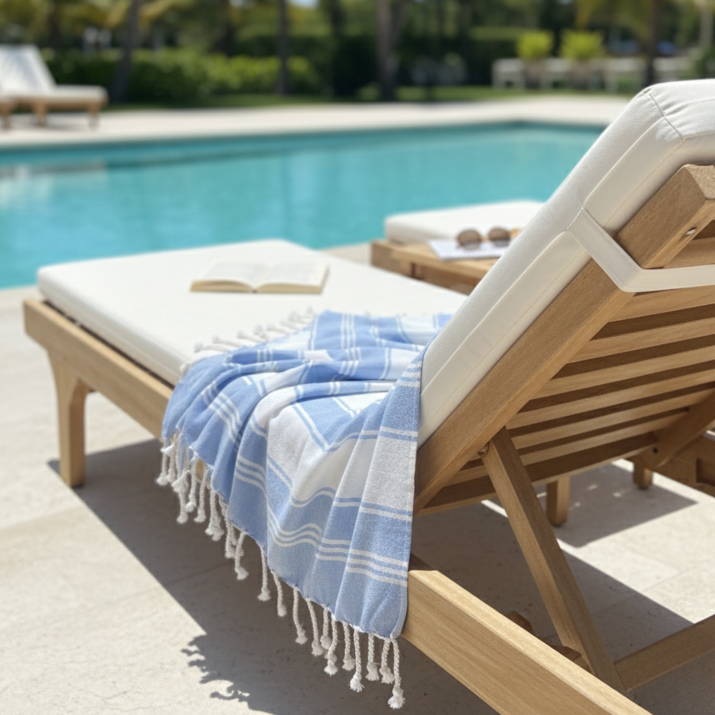 Santorini Striped Fouta Towel - Premium Home Decor by Moraari