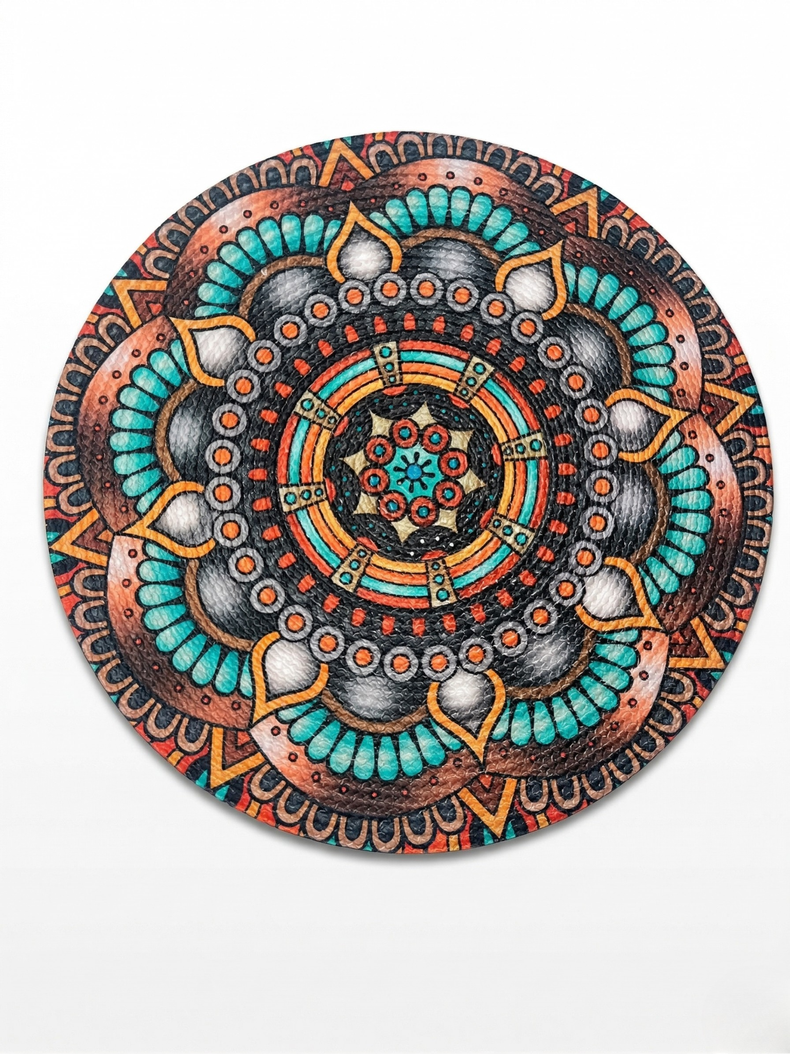 Mandala Dining Round Placemat - Set of 2 - Premium Home Decor by Moraari