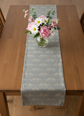 Slate Gilded Fan Table Runner - Premium Home Decor by Moraari