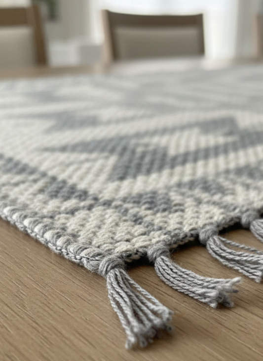 Slate Weaver Table Runner - Premium Home Decor by Moraari
