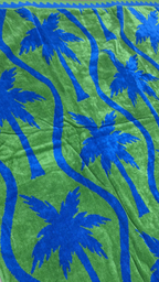 Coastal Palm Beach Towel - Premium Home Decor by Moraari