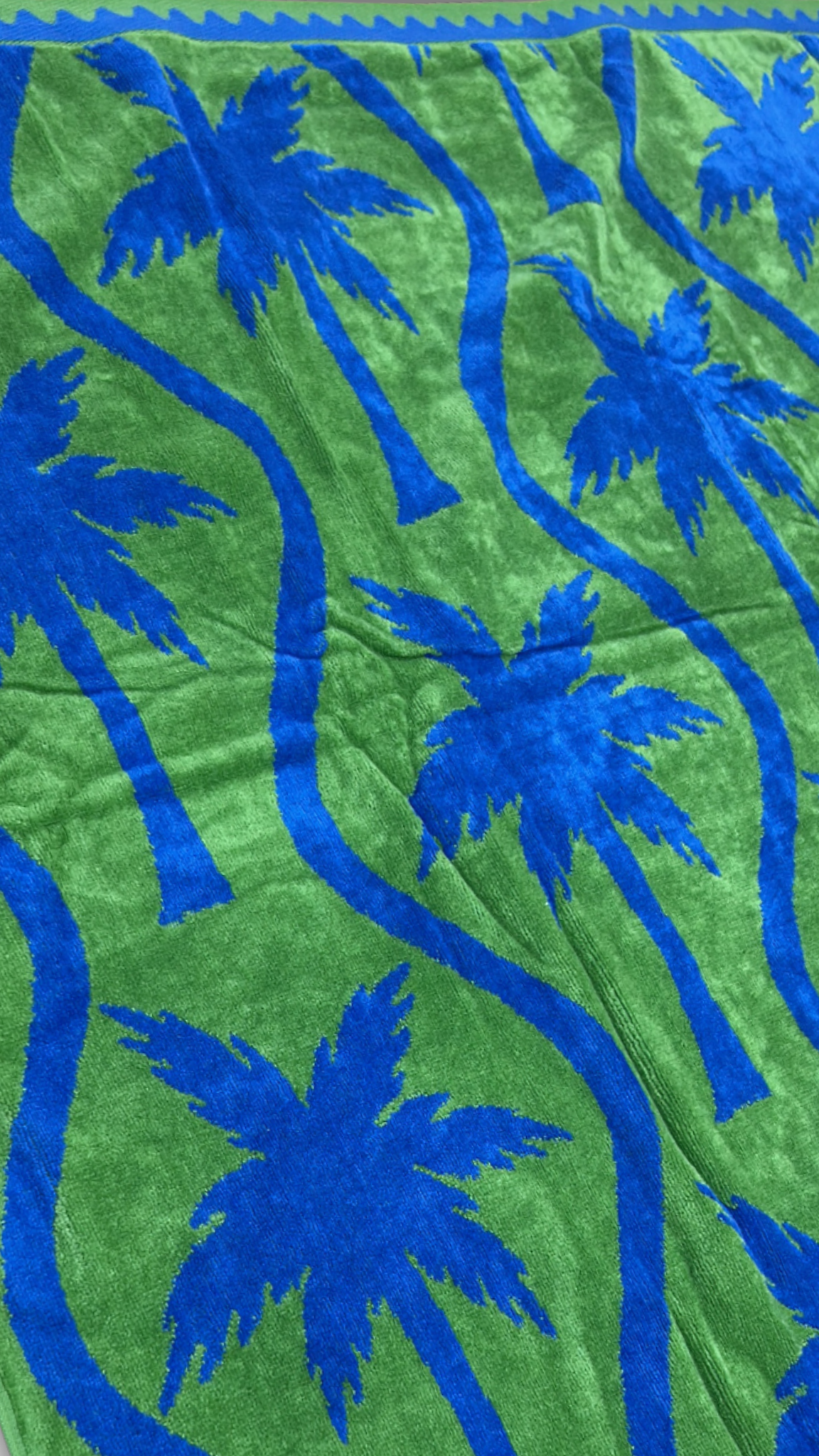 Coastal Palm Beach Towel - Premium Home Decor by Moraari