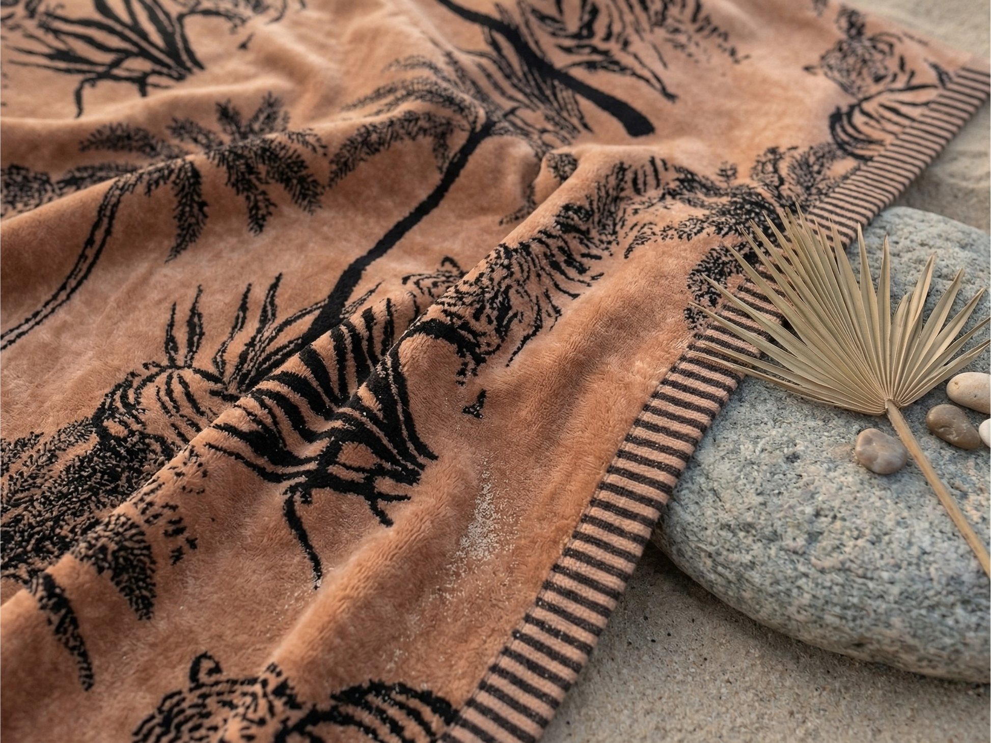 Jungle Palm Beach Towel - Premium Home Decor by Moraari