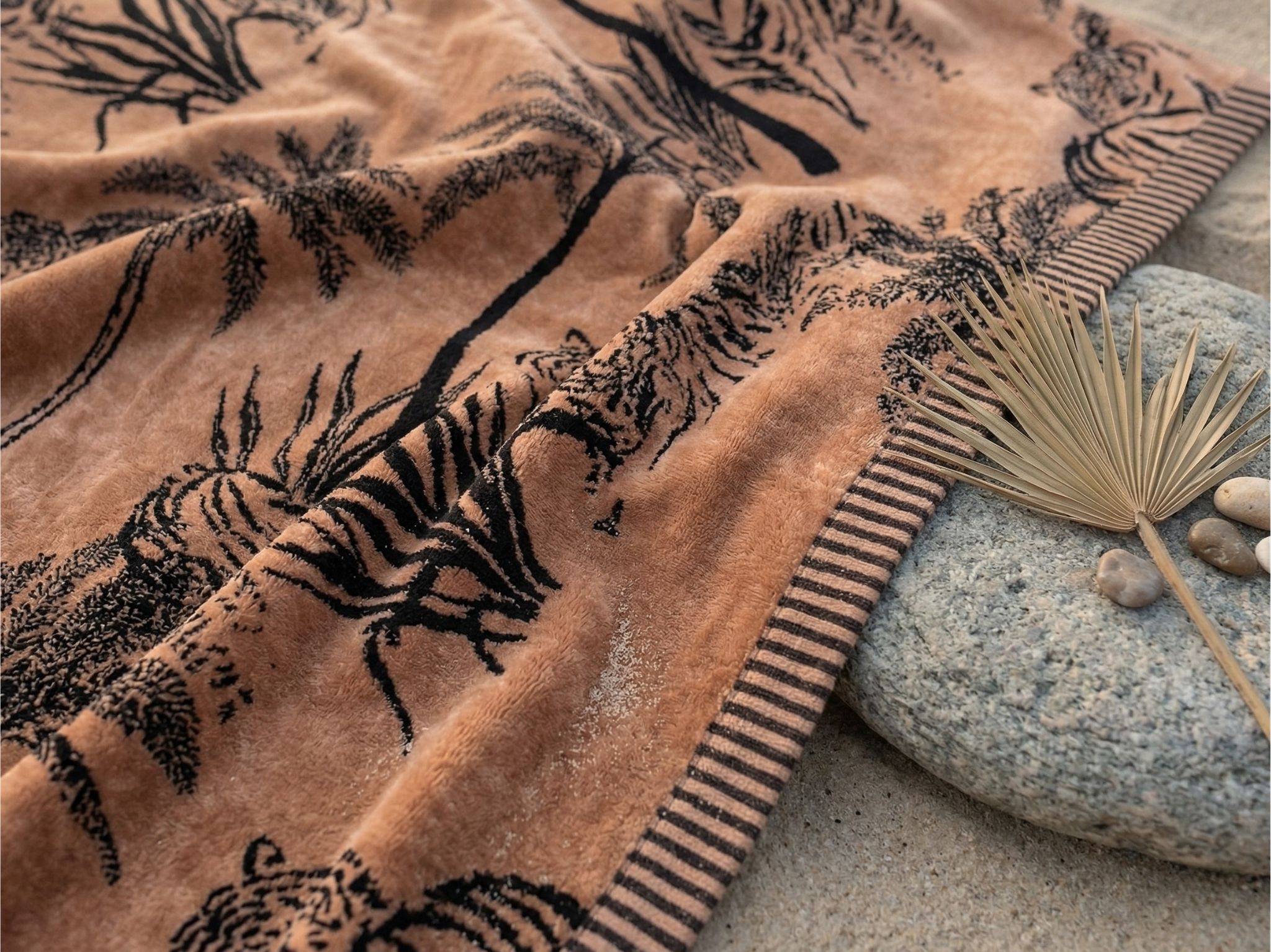 Jungle Palm Beach Towel - Premium Home Decor by Moraari