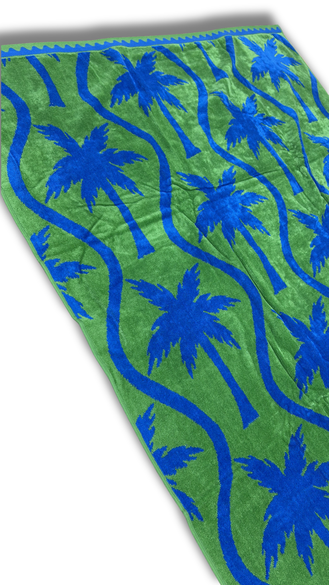 Coastal Palm Beach Towel - Premium Home Decor by Moraari