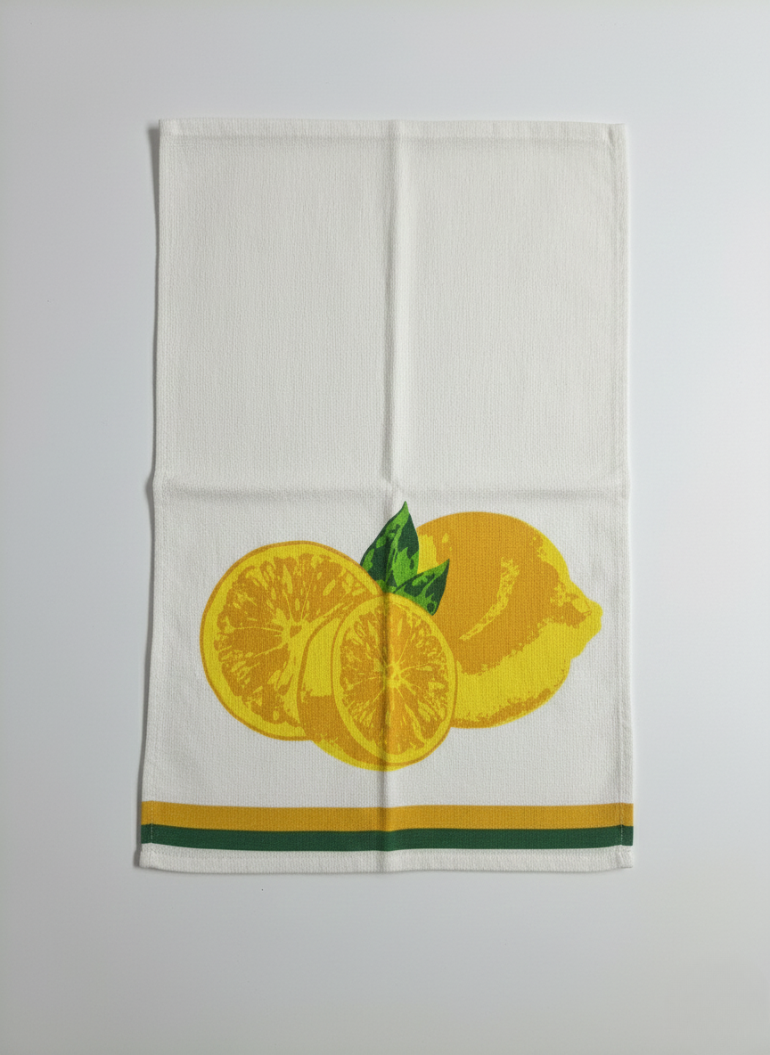 Zesty Orchard Hand Towel - Set of 2
