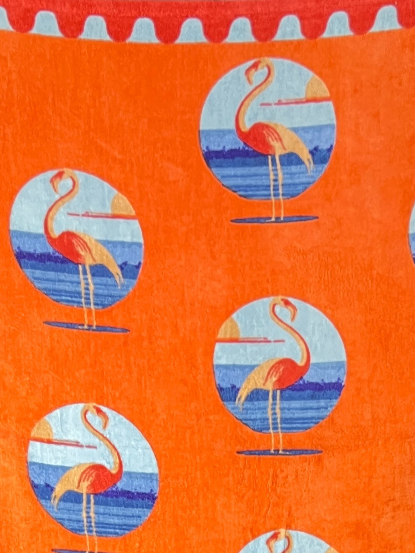 Solstice Flamingo Beach Towel - Premium Home Decor by Moraari