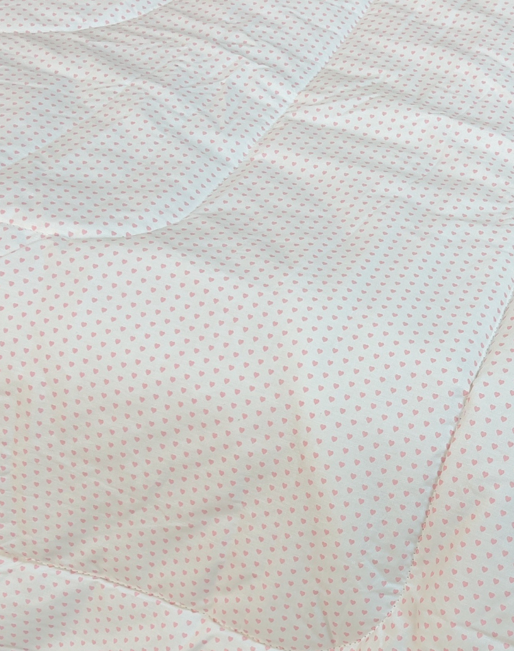 Ami Heart Reversible Quilt - Double Bed