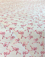 Blush Ribbon Reversible Quilt - Queen
