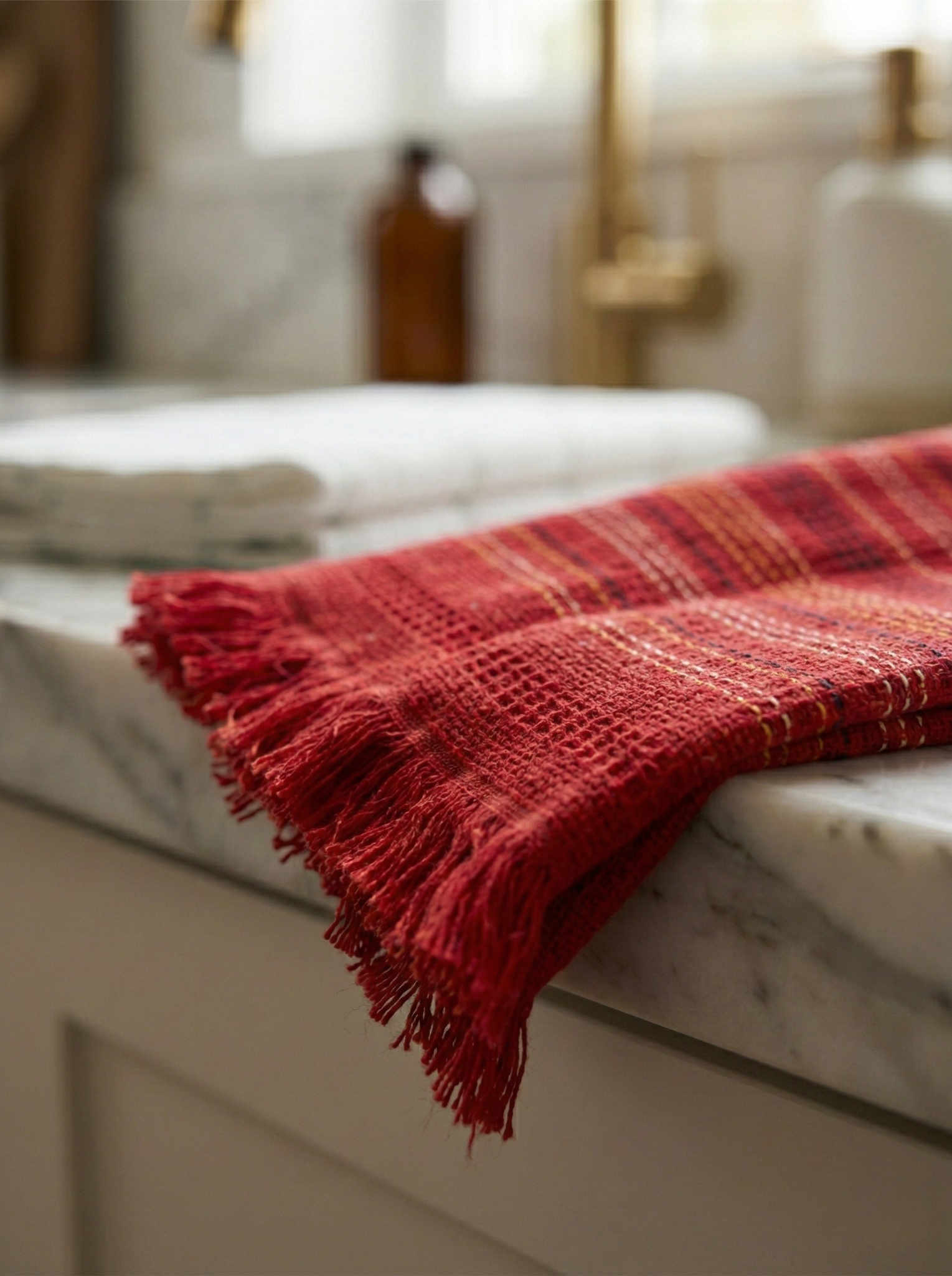 Bistro Check Kitchen Towels - Set of 2 - Premium Home Decor by Moraari