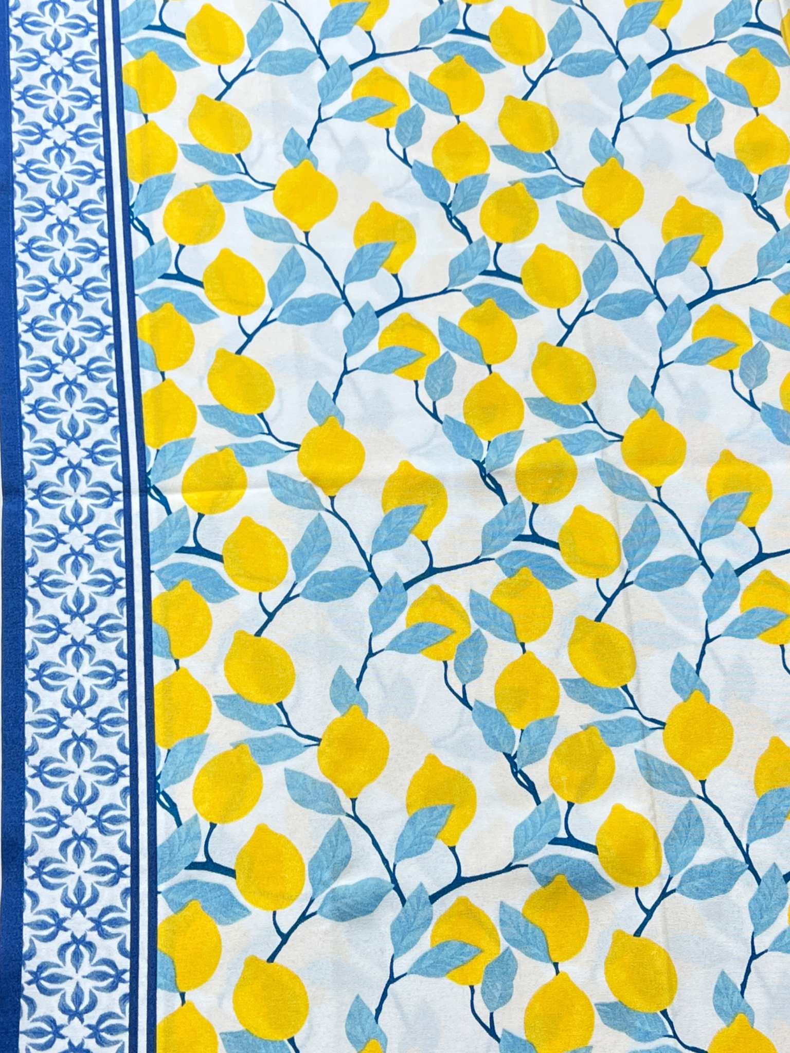 Milano Lemon Tablecloth - Premium Home Decor by Moraari