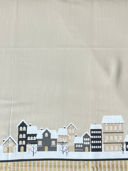 Aurora Village Tablecloth - Premium Home Decor by Moraari