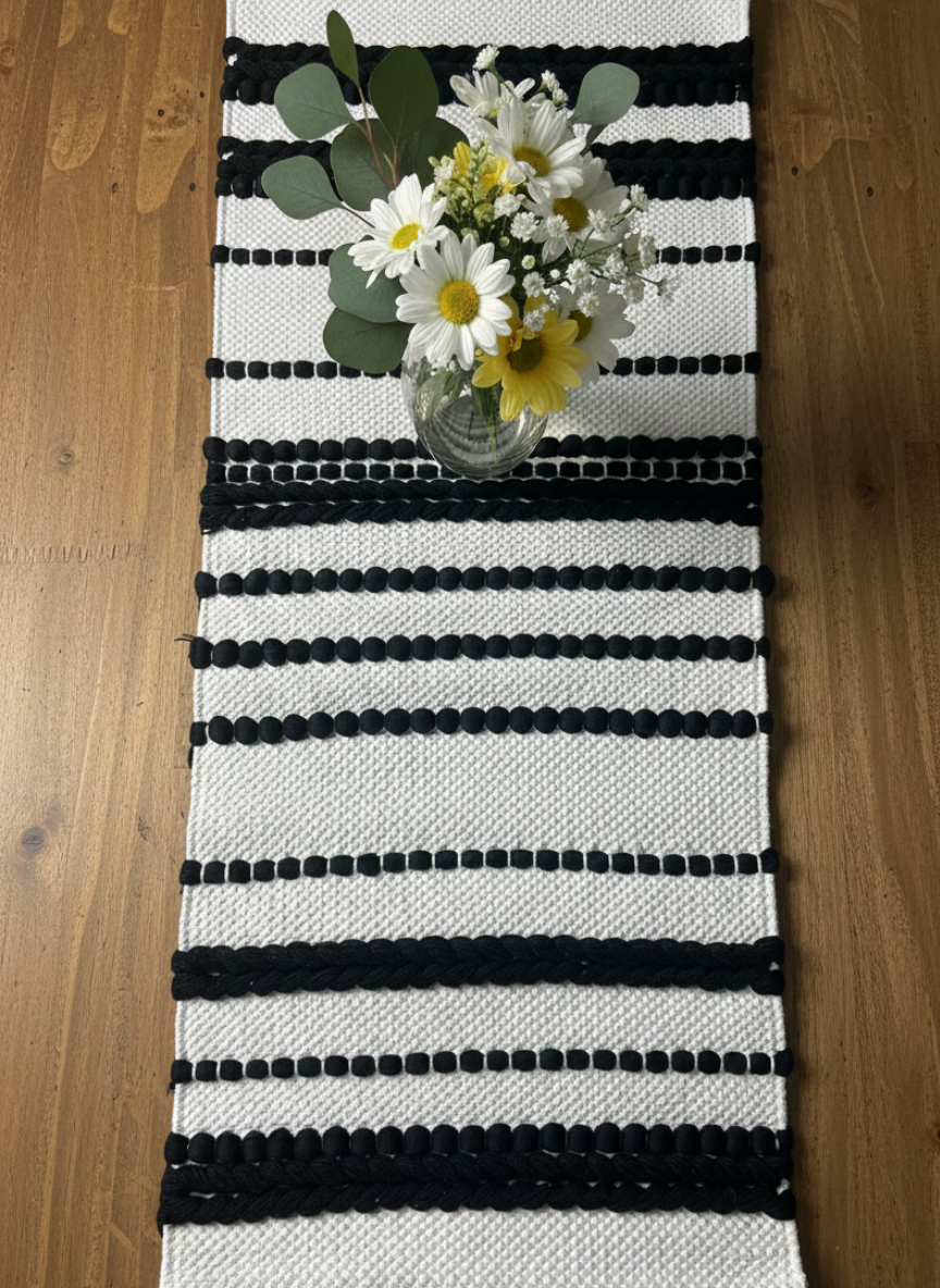 Onyx Table Runner - Premium Home Decor by Moraari