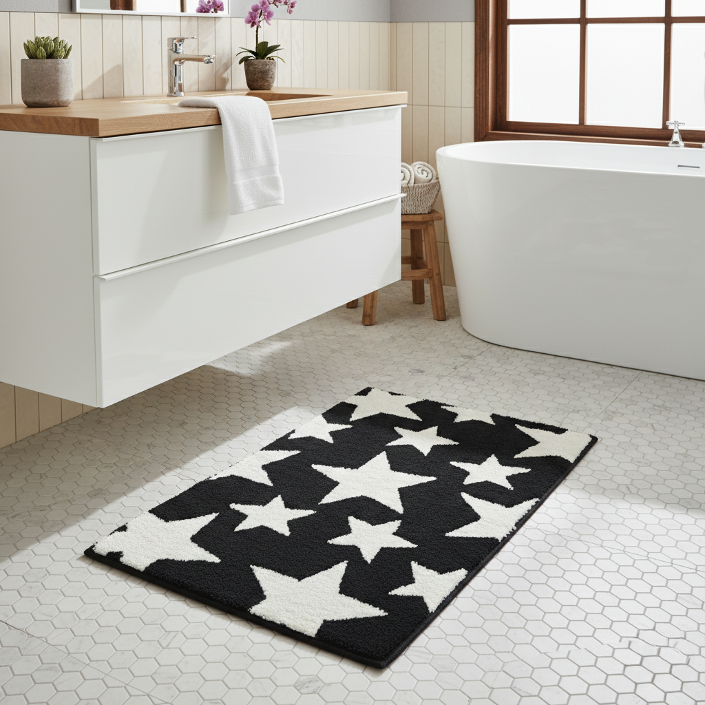 Midnight Star Anti Skid Mat - Premium Home Decor by Moraari