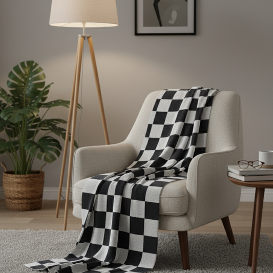 Grandmaster Knit Throw