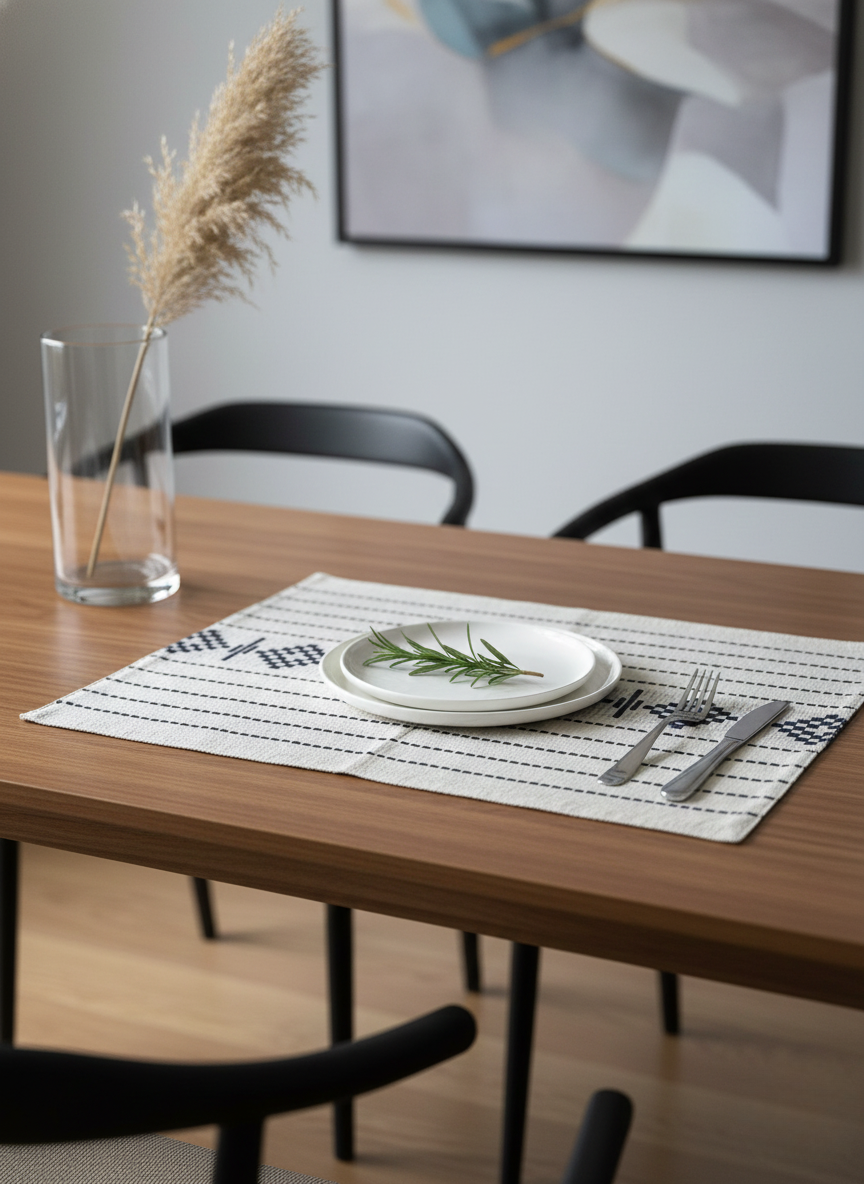 Navajo Sands Reversible Placemat - Set of 2 - Premium Home Decor by Moraari