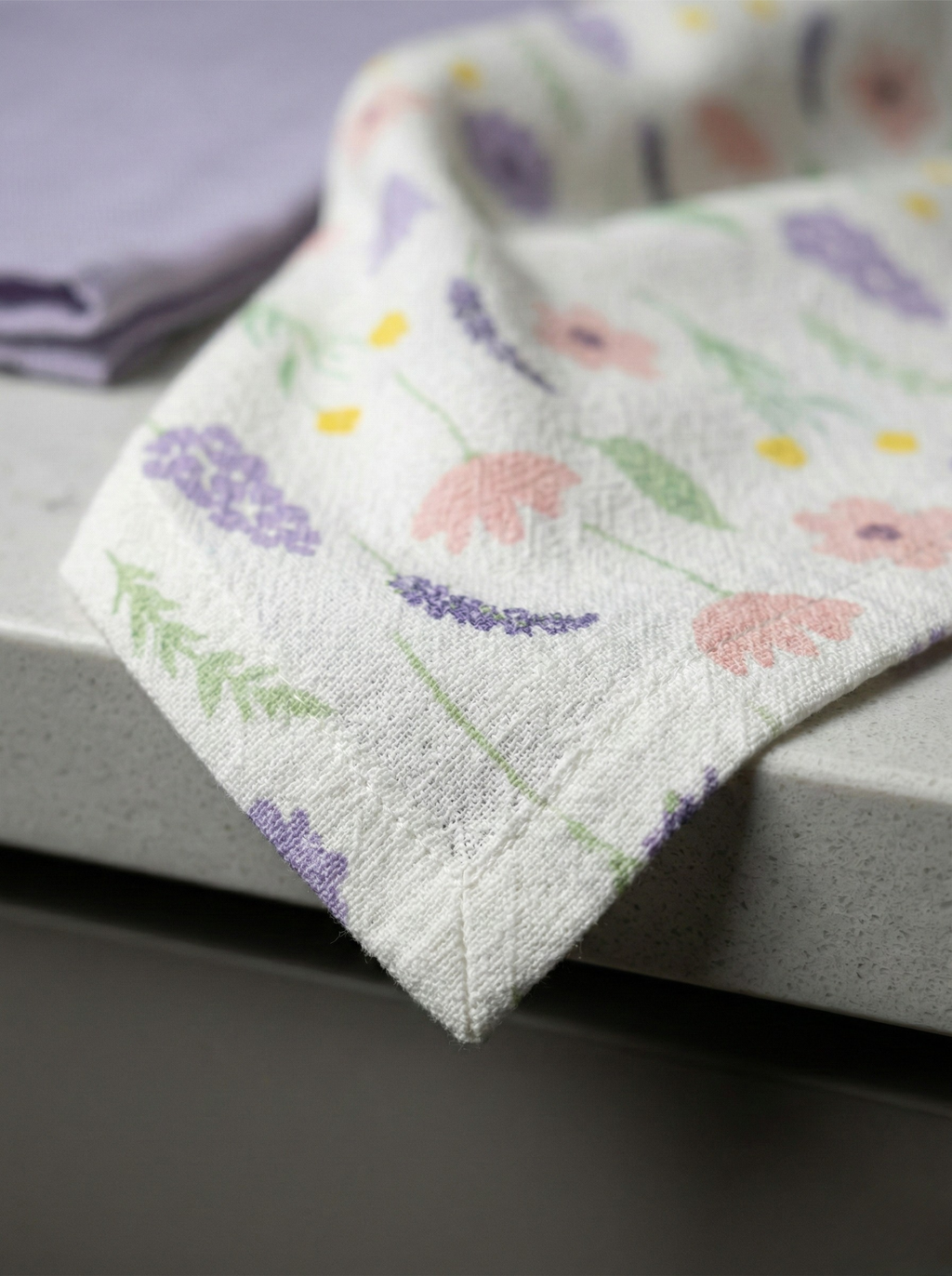 Lavender Meadow Kitchen Towel - Set of 2 - Premium Home Decor by Moraari