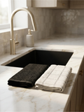 Monochrome Textures Kitchen Towels - Set of 2 - Premium Home Decor by Moraari